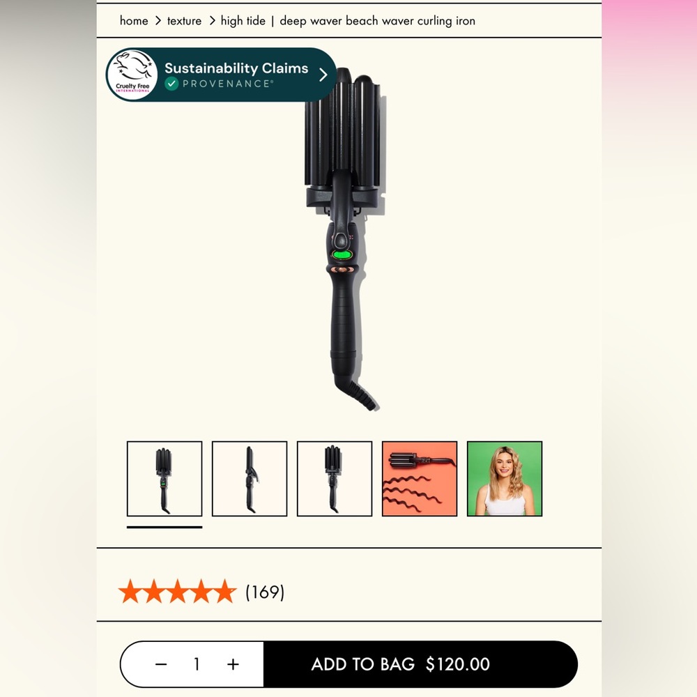 Amika High Tide Deep Waver
